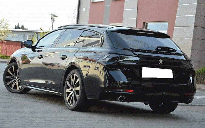 Peugeot 508 cena 85700 przebieg: 154000, rok produkcji 2020 z Kłobuck małe 466